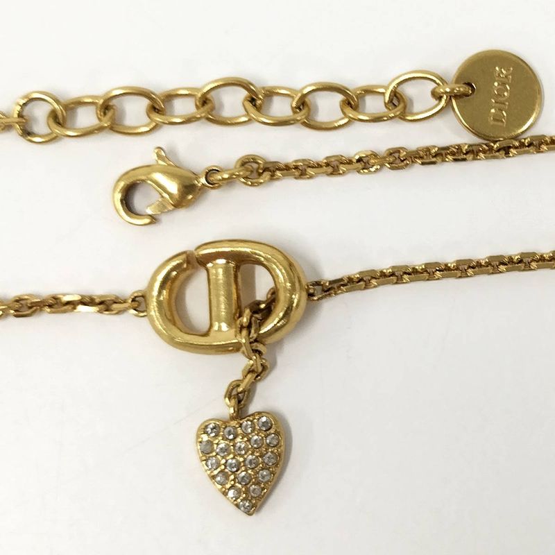 Christian Dior Bracelet Rhinestone Plated — view 8