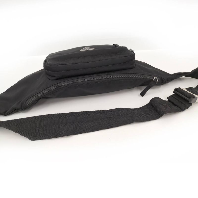 Prada Waist Bag Nylon Black 2 Vl005 — view 7