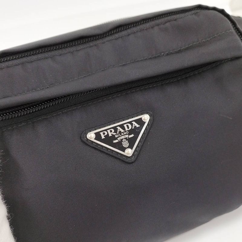 Prada Waist Bag Nylon Black 2 Vl005 — view 5