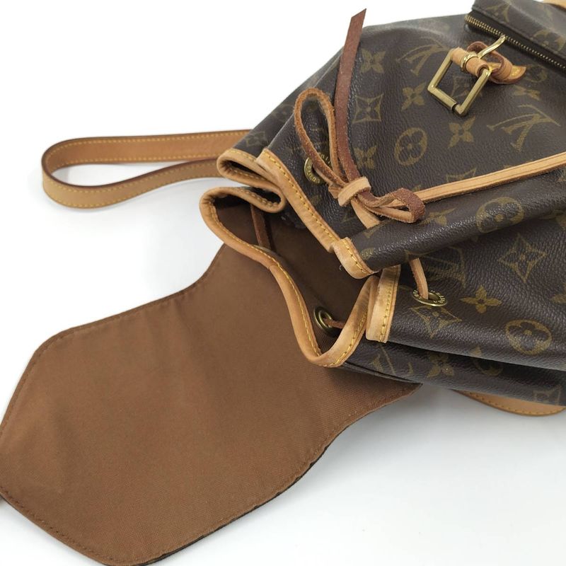Louis Vuitton Montsouris MM Backpack Monogram — view 7