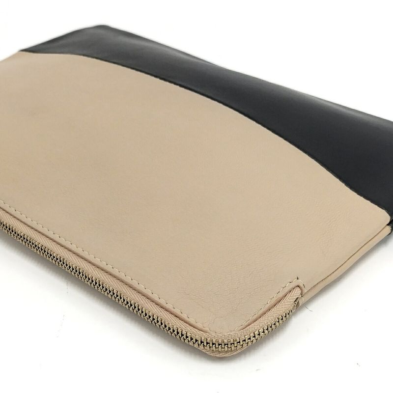 Celine Clutch Bag Leather Bi-Color — view 6