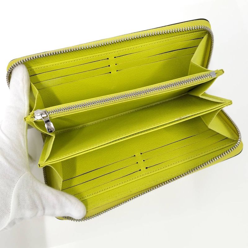Louis Vuitton Zippy Wallet Long Jeanne Sedra Yellow Epi — view 2
