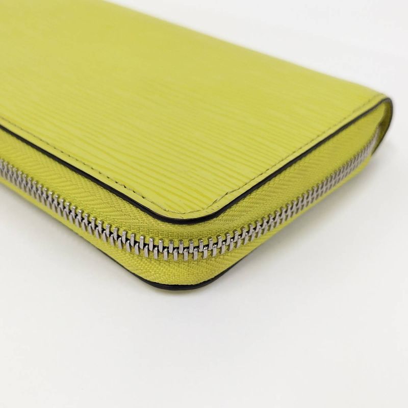 Louis Vuitton Zippy Wallet Long Jeanne Sedra Yellow Epi — view 5