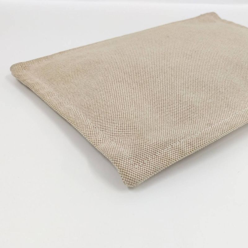 Hermes New Yachting GM Clutch Bag Canvas Beige — view 4