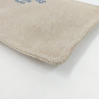 Hermes New Yachting GM Clutch Bag Canvas Beige — view 3