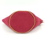 Hermes Palmyre Mini Cosmetic Pouch Canvas Red — view 5