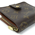 Louis Vuitton Compact Zip Fold Wallet Monogram — view 4
