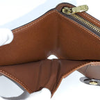 Louis Vuitton Compact Zip Fold Wallet Monogram — view 9