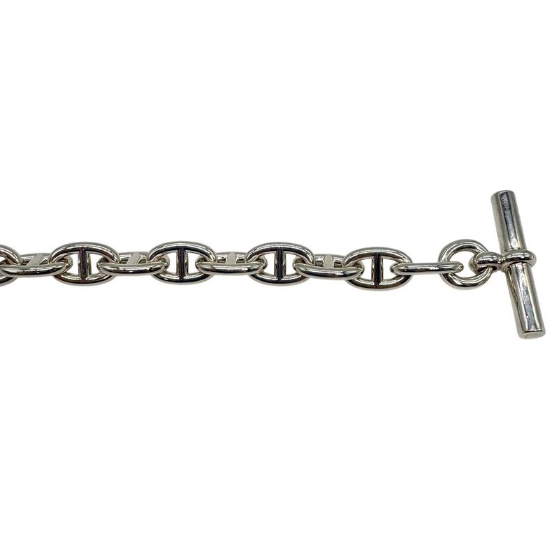Hermes Bracelet Chaine D'ancre MM B 015 AG 925 15 Frames Silver 3472 — view 5