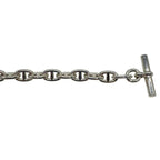 Hermes Bracelet Chaine D'ancre MM B 015 AG 925 15 Frames Silver 3472 — view 5