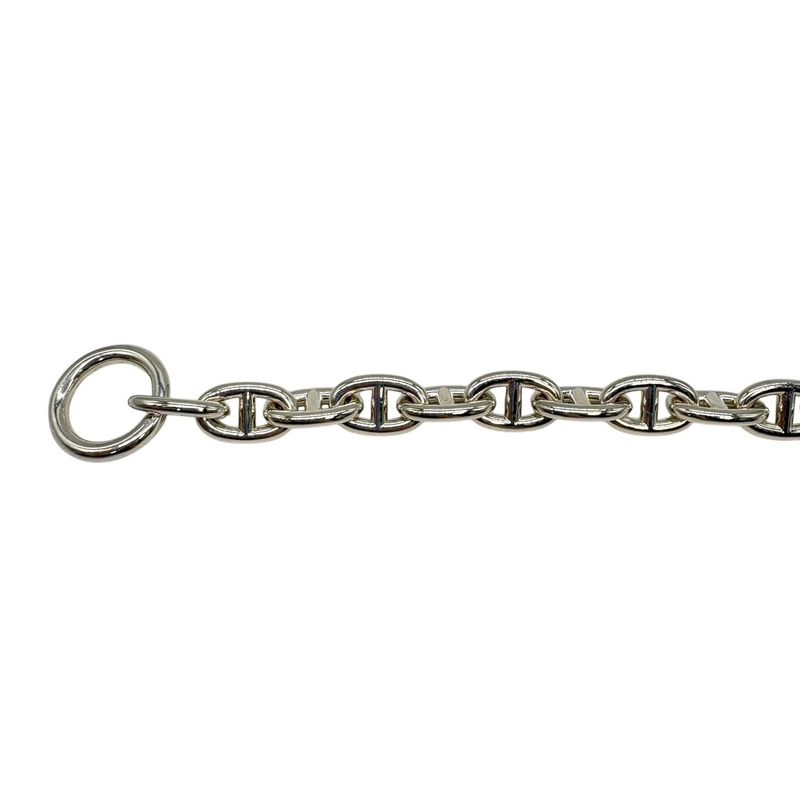 Hermes Bracelet Chaine D'ancre MM B 015 AG 925 15 Frames Silver 3472 — view 4