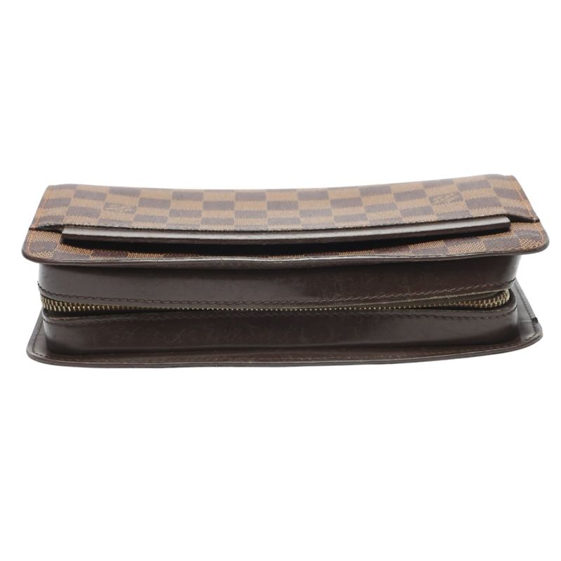 Louis Vuitton Damier Ebene Clutch Bag Saint Second — view 6