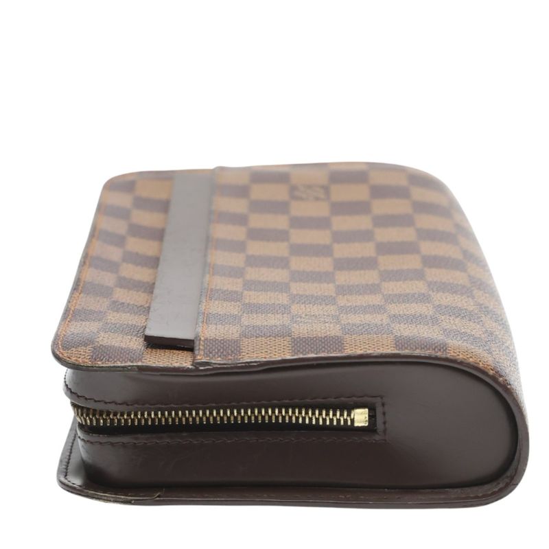Louis Vuitton Damier Ebene Clutch Bag Saint Second — view 5