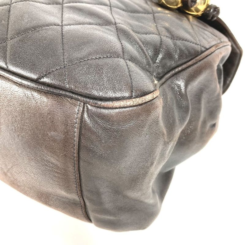 Chanel Backpack CC Coco Logo Lambskin Black — view 6