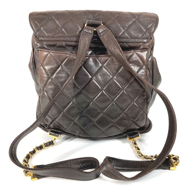 Chanel Backpack CC Coco Logo Lambskin Black — view 2