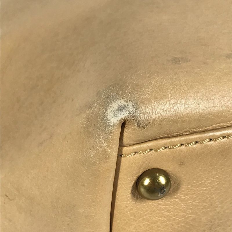 Chanel Handbag Turnlock CC Leather Beige — view 6