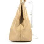 Chanel Handbag Turnlock CC Leather Beige — view 4