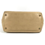 Chanel Handbag Turnlock CC Leather Beige — view 5