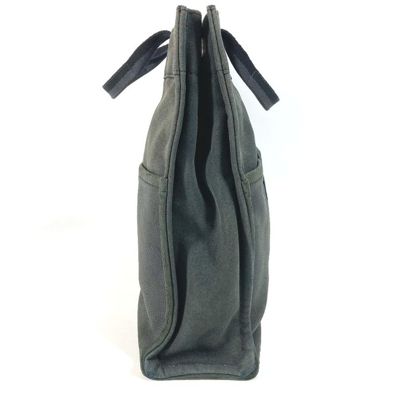 Hermes Handbag Fourre Tout MM Leather Canvas Black — view 3