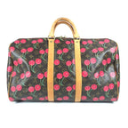 Louis Vuitton Boston Bag Keepall 45 Monogram Cherry Canvas — view 2