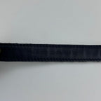 Christian Dior Trotter Belt 75 Leather Canvas Navy Vintage — view 5