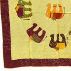 Hermes Scarf Carre 70 la Ronde Des Elephants Elephant Logo — view 2