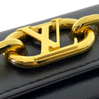 Louis Vuitton Bijoux Sac Earphone Holder Link Case Black — view 6