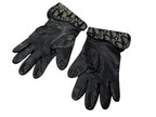 Dior Trotter Line Gloves Canvas Jeepskin D Charm Navy Black — view 2