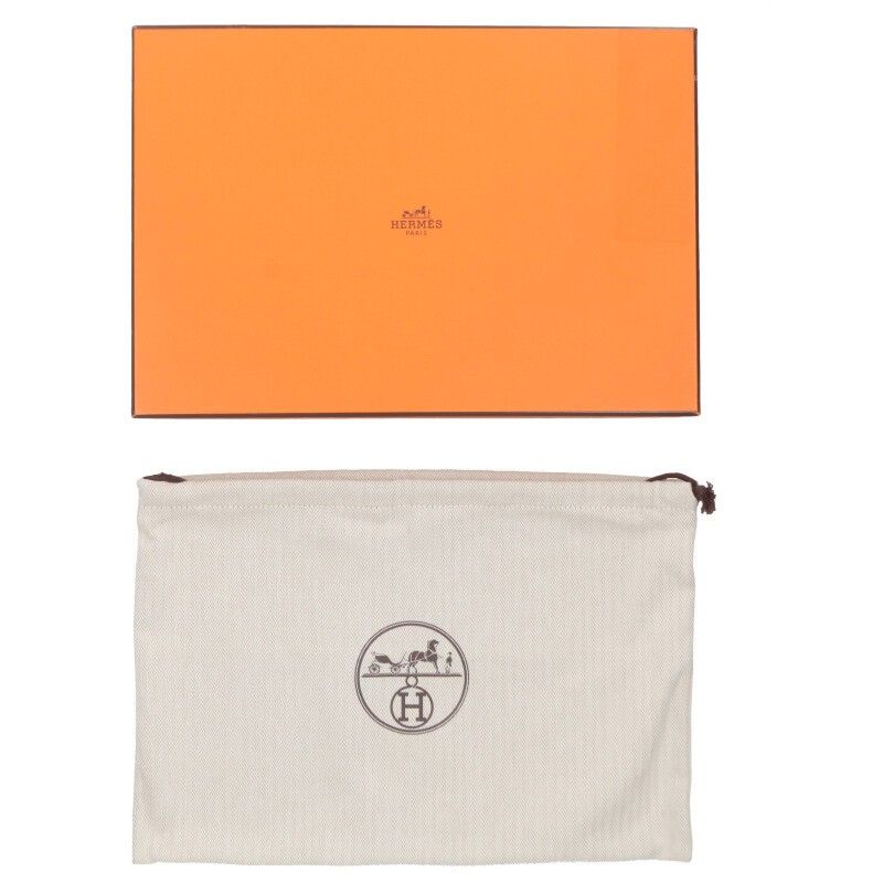 Hermes Sinetic Chevre a Engraved Clutch Bag — view 5