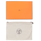 Hermes Sinetic Chevre a Engraved Clutch Bag — view 5