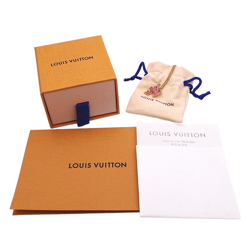 Louis Vuitton Bracelet Iconic Gold Pink M1138 — view 8