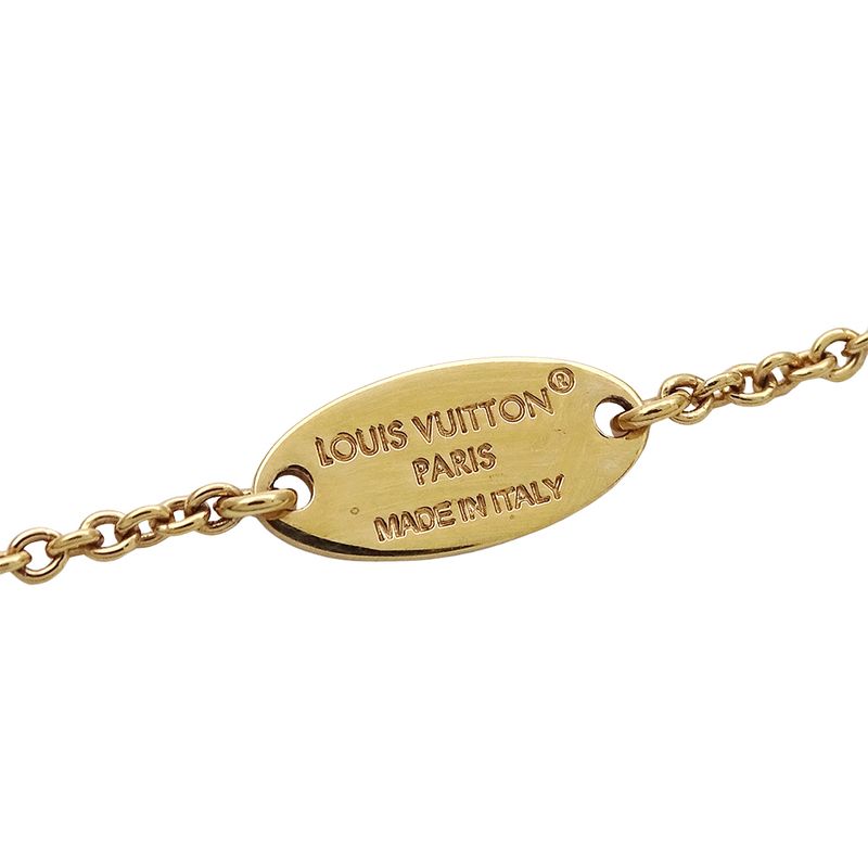 Louis Vuitton Bracelet Iconic Gold Pink M1138 — view 6
