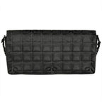 Chanel New Travel Line Chain Shoulder Bag Nylon Black Hardware 7 Digits — view 3