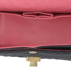 Chanel 2.55 Chevron Lambskin Double Flap Chain Shoulder Bag — view 3
