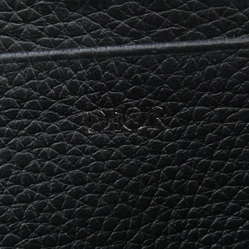 Christian Dior Bag Crossbody Leather Black Purse — view 5