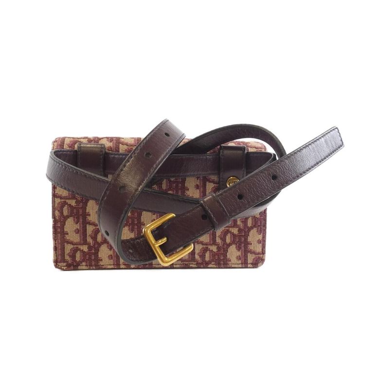 Christian Dior Oblique Saddle Belt Bag S5619 Ctzq Waist — view 2