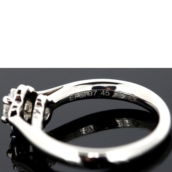 Chanel Camellia Collection Diamond 026 CT D-Vvs 1-3 ex Ring Pt950 45 — view 5