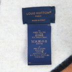Louis Vuitton 2024 Scarf Duo Infinity Cashmere Blend Noir Black Current — view 9