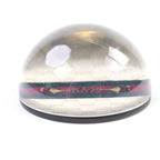 Gucci Glass Horsebit Sherry Line Interlocking G Paperweight Clear — view 3