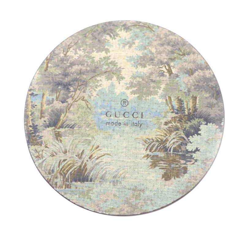 Gucci Glass Horsebit Sherry Line Interlocking G Paperweight Clear — view 6