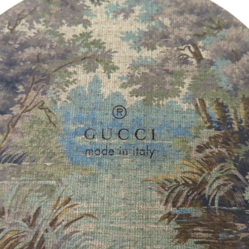 Gucci Glass Horsebit Sherry Line Interlocking G Paperweight Clear — view 7