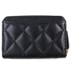 Chanel Classic Coin Purse Caviar Leather Coco Mark Zip Case — view 3