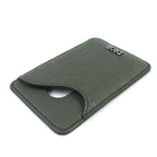 Christian Dior Saddle Logo Magnet Gravity Leather Card Holder Case — view 5