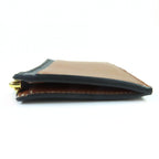 Celine Lamb Skin Triomphe Canvas Fragment Case Pass With Zip Card — view 6