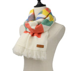 Hermes Ikat Zigzag Cashmere Scarf Multicolor 23SS — view 3