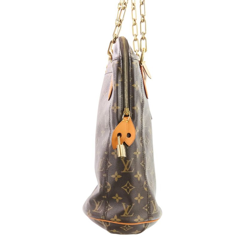 Louis Vuitton Karl Lagerfeld Monogram Baby Perforated Shoulder Bag — view 4