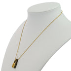 Hermes Eau Kelly Pendant Necklace Etoupe Gold Color — view 6