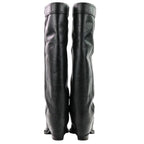 Fendi Current Model Minerva Leather Long Boots 36 8 W8566 — view 5