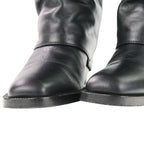 Fendi Current Model Minerva Leather Long Boots 36 8 W8566 — view 9