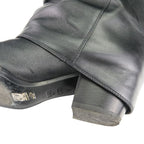 Fendi Current Model Minerva Leather Long Boots 36 8 W8566 — view 7